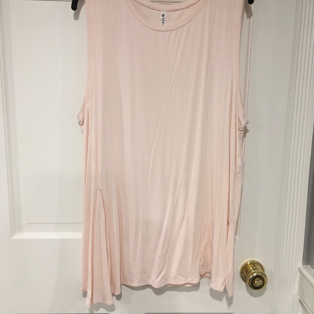 Pink Workout Tank Top